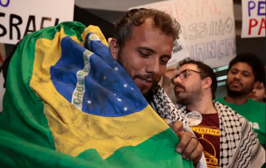 Israel deporta Thiago Ávila após prisão em flotilha humanitária