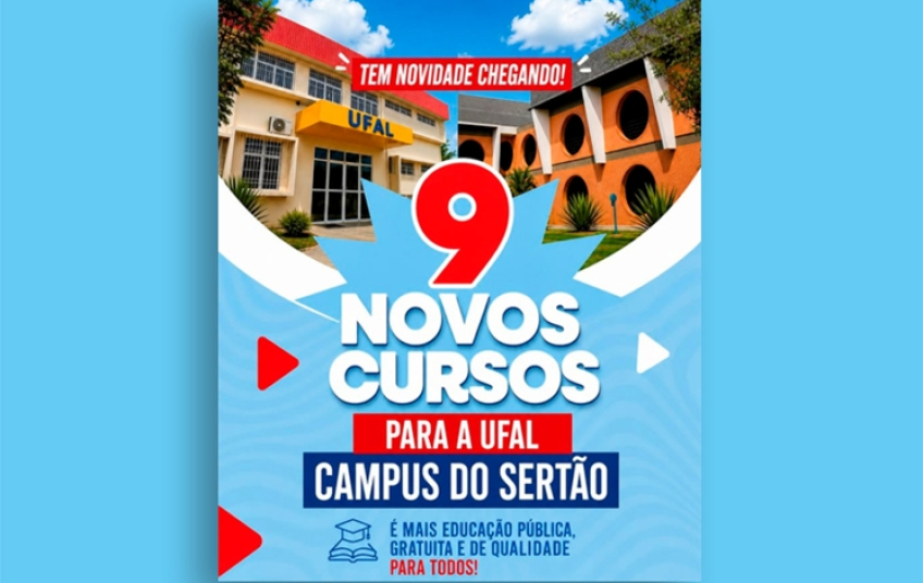 Ufal Campus do Sertão avança na oferta de novos cursos